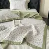 Nueva Colcha de Modal Tencel de Doble Cara Juego de Tres Piezas Verano Enfriamiento Hoja de Fibra de Lyocell Sábana para Cama Tatami