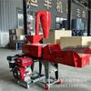 Nova máquina a diesel, máquina de amassar grama úmida e seca para gado e ovelhas, máquina multifuncional para esfregar palha de milho
