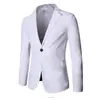 Conjunto de Traje para Hombre de Comercio Exterior Transfronterizo, Conjunto Casual de Dos Piezas de Traje y Pantalones Europeo y Americano, Chaqueta de Traje para Boda y Cena para Hombre