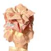 Goma para el pelo de niña con encaje de doble capa resistente, accesorio para el pelo de encaje fresco y delicado para niñas, coletero de princesa floral