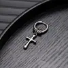 Brincos Cruzados Transfronteiriços para Mulheres, Design de Nicho com Sensação de Luxo, Estilo Elegante e Descolado, Brincos de Clipe de Orelha Hip-Hop Únicos para Mulheres