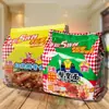 Macarrão Instantâneo Sorte Macarrão com Ovas de Caranguejo Pacote com 5 Macarrão Instantâneo Nostálgico Macarrão Crocante Lanche da Madrugada Pão Seco de Anhui Frete Grátis