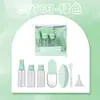 LMLTOP Cor Doce Viagem Portátil Garrafa Vazia Conjunto de 7 Peças Garrafas Dosadoras Cosméticas Conjunto de Frascos Spray 50ml Cuidadosamente Selecionado