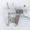 18*25mm Peça Pequena com Furo Peça de Orelha com Furo Único Peça de Ferro Estampada Código de Canto Estrutura de Mesa Instalação por Solda Furo 6 Especial para Soldagem