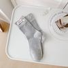 Calcetines de verano finos sin costuras para mujer, tipo calcetín holgado, color gris, versátiles con calcetines de media caña Birkenstock