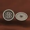 Abrigo Estilo Vintage con Hebilla de Metal, Botones para Traje, Botones Decorativos Metálicos Simples de Alta Gama, Venta al por Mayor desde el Fabricante