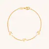 Popular y Versátil de Venta Caliente Transfronteriza Europea y Americana S325 Plata de Ley Exquisito Corazón Circonita Nicho Alta Gama Pulsera