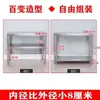 Prateleira de cozinha de aço inoxidável de vários níveis, de piso, para organizar em espaços estreitos, adequada para geladeira, micro-ondas, forno e panelas