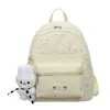 Mochila de Moda con Estampado de Letras para Estudiantes Universitarios, Mochila Grande de Gran Capacidad Nueva de Verano 2026 para Mujeres, Mochila Escolar para Estudiantes
