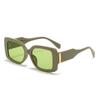 24 gafas de sol de comercio exterior de moda europea y americana ins gafas de sol de montura pequeña de moda para mujer anti-ultravioleta exclusivas transfronterizas