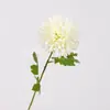 Flor de crisantemo de bola grande de cabeza única Flor de bola de crisantemo simulada Cabeza de crisantemo Boda Arreglo de suelo para bodas Sala de estar del hogar Dalia Suave