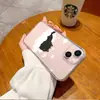 Funda para Teléfono Gato Nube Más Vendida Transfronteriza Adecuada para iPhone 16, Funda Transparente Sencilla, Funda Suave Ultradelgada para Apple 17Pm