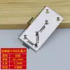Soporte de Ángulo de Acero Inoxidable Engrosado Fijador de Ángulo Recto de 90 Grados Hierro Angular Sujetador para Muebles Conector de Placa Recta Hierro Triangular