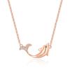 Colar Prata de Lei S925 Minha Vida Tem Você Feminino Nicho High-End Corrente Clavicular Moda Simples Versátil Joias de Prata Verão