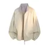 Chaqueta Sidalet con cuello mao para hombre, elegante y versátil para primavera y otoño, una chaqueta casual de color liso y corte holgado adecuada para parejas