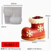 Navidad transfronteriza varios Papá Noel casa de cuento de hadas moldes de silicona DIY aromaterapia yeso moldes de decoración de escritorio
