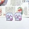 Clip de pelo de acrílico con forma de corazón de niña linda de dibujos animados Jiyka wow accesorios para el cabello accesorios para funda de teléfono diy venta al por mayor