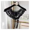 Nuevo Chal Pequeño de Encaje Estilo Coreano Combinable Blusa Calada Abrigo Pequeño de Verano para Mujer Chaleco Pequeño Camisa sin Mangas
