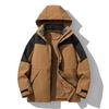 Jaqueta 2024 Nova Montanhismo Lazer ao Ar Livre Impermeável à Prova de Vento Malha Soft Shell Casaco Casal Masculino e Feminino Código de Passagem