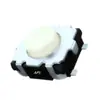 Interruptor Táctil SMD 3*2.7*1.4H Mango Blanco Resistente a la Temperatura Botón de Cuatro Pines Interruptor Mini Tortuga