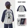 Ropa de Abrigo Europea para Niños, Ropa de Primavera y Otoño, Uniformes de Béisbol Casuales para Bebés, Ropa Nueva Moderna y Genial para Niños, Ropa para Niños
