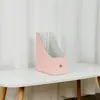 Porta-arquivos cor natural de papel kraft Porta-documentos de mesa Estante de livros de escritório Prateleira de armazenamento Estrutura para pastas Porta-arquivo