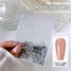 Manicura Rejillas Pedrería Fondo Plano No Se Caen los Diamantes Inferiores Fondo de Goma Blanco Ropa Pedrería Caliente Redonda Bolsa Grande Diamante de Cristal Joyería