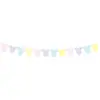 Mameluco a cuadros transfronterizo para baby shower de niño y niña con decoración de bandera para accesorios de decoración de fiesta de primer cumpleaños