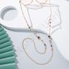 Nova Corrente Étnica de Pescoço para Óculos Estilo Estrela Mesma Moda Para o Dia a Dia Personalizada Corrente para Óculos Cordão para Óculos em Estoque