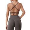 [Procesamiento y personalización] Sujetador deportivo sexy de Amazon para mujer, con espalda cruzada, sin costuras, para yoga y fitness.