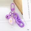 Cuentas como Joyería Nueva Celebridad de Internet Llavero Colgante Lindo de Animalito Pequeño Combinación Creativa Decoración para Mochila de Estudiante Funda de Auriculares