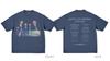Camiseta Estampada de Banda Cool Europea y Americana 2025 Coldplay Marca de Moda Mismo Estilo Camiseta Estampada de Manga Corta Letras para Hombre