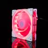 Ventilador de chassi de alta velocidade 12CM, ventilador de resfriamento silencioso de mesa para computador, emissor de luz de dupla face, ventilador de 16 lâmpadas, 2000 rpm