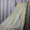 Boda Tela Elástica de Doble Cara Seda de Leche Diseño Salón de Bodas Cortina de Techo Negra Coreana Tela Decoración Escenario