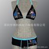 2025 Transfronterizo Nuevo Comercio Exterior Delgado Verano Playa Shorts de Mujer Moda Casual Bikini de Mujer Conjunto de Dos Piezas