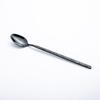 Vajilla occidental de acero inoxidable con diseño de piedra creativa transfronteriza, cuchillo para carne de hotel con relieve vintage, tenedor, cuchara, cuchara de postre, juego de tenedor