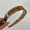 Diadema Antideslizante de Ácido Acético de Alta Calidad Francesa para Mujer, Todo Fósforo, para Lavado de Cara, Parte Superior Alta del Cráneo, Adorno para el Cabello