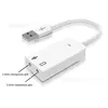 Tarjeta de Sonido Externa USB con Cable 7.1 Estéreo Enchufe de Interfaz de 3.5mm Plug and Play Venta Caliente Transfronteriza Alta Calidad
