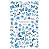 Nuevas pegatinas para uñas transfronterizas con diseño de flores de primavera, mariposas y conejos.