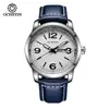 Reloj para Hombre Augusten Nuevo a Estrenar Resistente al Agua Doble Calendario Moda Tendencia Cuarzo Reloj para Hombre en Stock Venta al por Mayor