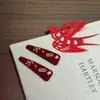 Accesorio Rojo Original para el Cabello de Año Nuevo, Pinza de Pelo de Felpa para Mujer, Pinza Lateral de Gama Alta, Pasador, Pinza para Flequillo, Accesorio para el Cabello