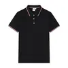 Playeras tipo polo de manga corta para hombre transfronterizas, Camisas culturales, Camisas publicitarias, Uniformes grupales estampados, Ropa de trabajo corporativa con estampado de logotipo
