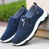 Zapatos de Tela Estilo Nuevo de Primavera y Otoño Zapatos de Tela de Pekín Antiguo de Corte Bajo Zapatos de Papá para Mediana Edad y Ancianos Zapatos de Tela Slip-On Zapatos Casuales para Hombre
