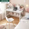 Mesa Pequena para Moradia Simples de Aluguel, Mesa de Dormitório, Mesa de Quarto para Meninas, Mesa de Estudo com Computador, Mesa de Escrita para Casa, Mesa de Escritório
