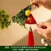 Bolsita Aromática del Festival del Bote del Dragón, Regalo Portátil Estilo Chino Hanfu, Bolsita Repelente de Mosquitos de Ajenjo, Colgante Decorativo Pequeño de Bolsa de Incienso