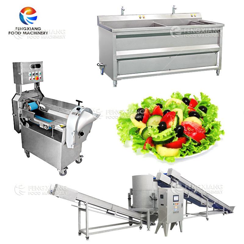 洗菜+切菜+脱水9