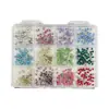 Conjunto K9 colorido de diamantes redondos pequenos com base pontiaguda, um acessório popular e moderno para nail art de diamantes, diamantes ultra brilhantes para nail art, atacado