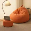 Puff Sofá Perezoso Se Puede Recostar Se Puede Dormir Tatami Balcón Silla Sofá Individual Silla con Respaldo de Ocio Asiento de Dormitorio