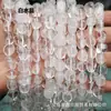 8-10mm pedras naturais contas soltas ametista ágata furo reto cascalho acessórios para joias DIY contas amorfas