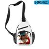 Anime Xiaohai Alrededores Bolso Cruzado Unisex Cool Sencillo Bolso de Hombro